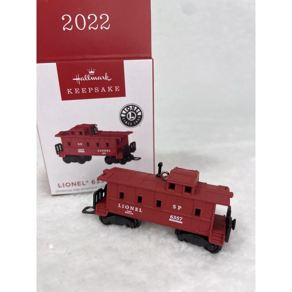 Hallmark Keepsake 2022‎ Lionel 6357 Caboose Ornament